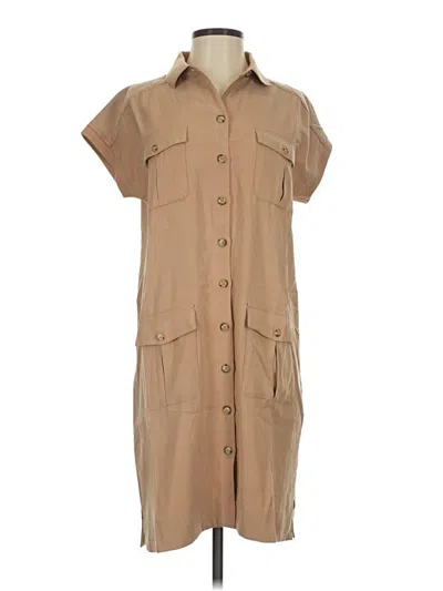 Pre-owned Tuckernuck Casual Dress In Brown