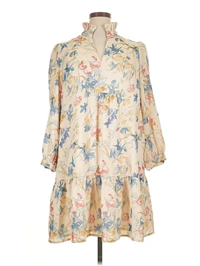 Pre-owned Tuckernuck Casual Dress In Brown