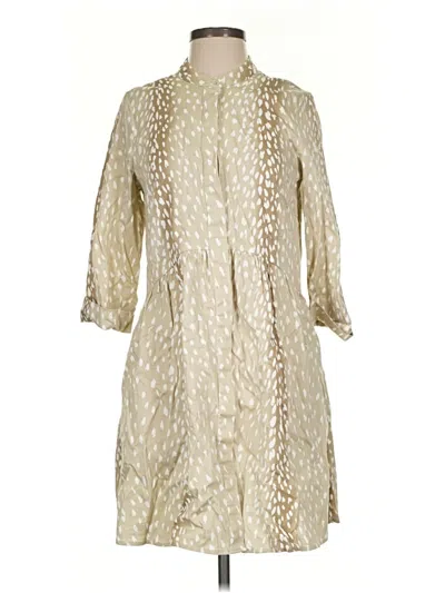 Pre-owned Tuckernuck Casual Dress In Brown