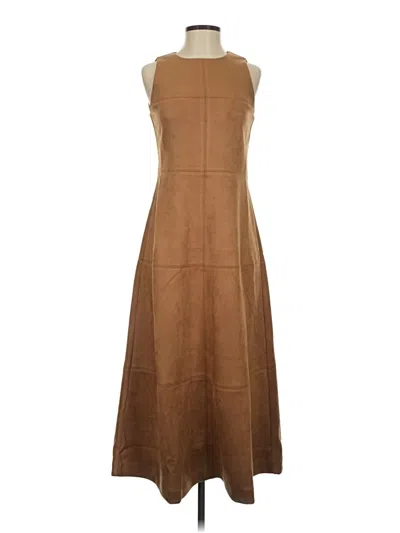 Pre-owned Tuckernuck Casual Dress In Brown