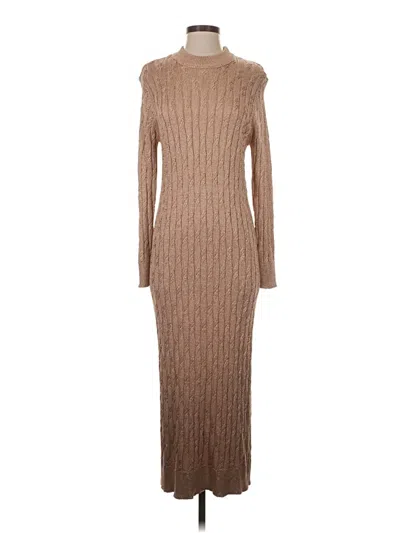Pre-owned Tuckernuck Casual Dress In Brown