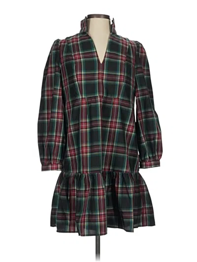 Pre-owned Tuckernuck Casual Dress In Green