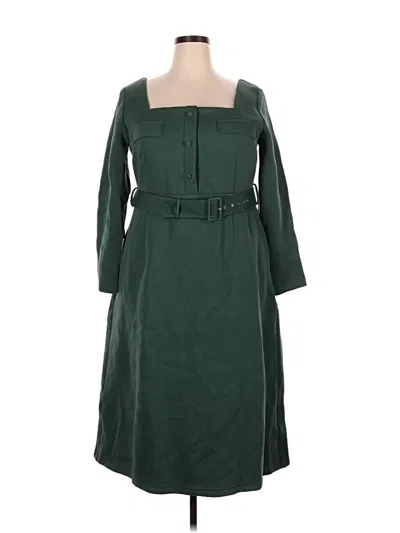 Pre-owned Tuckernuck Casual Dress In Green