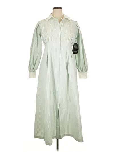 Pre-owned Tuckernuck Casual Dress In Green