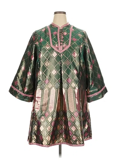 Pre-owned Tuckernuck Casual Dress In Green