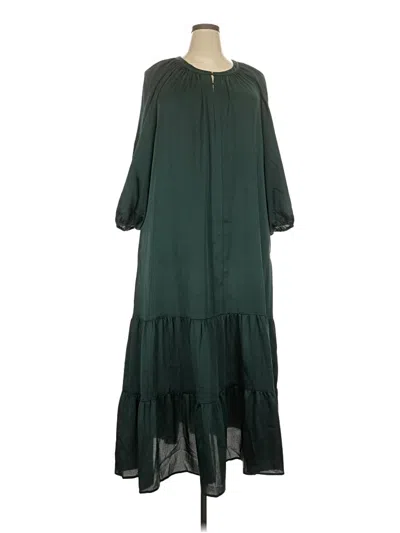 Pre-owned Tuckernuck Casual Dress In Green