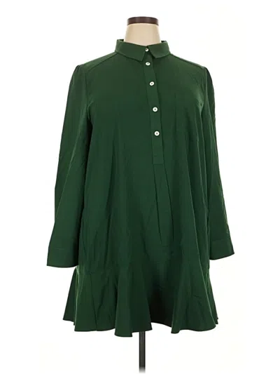Pre-owned Tuckernuck Casual Dress In Green
