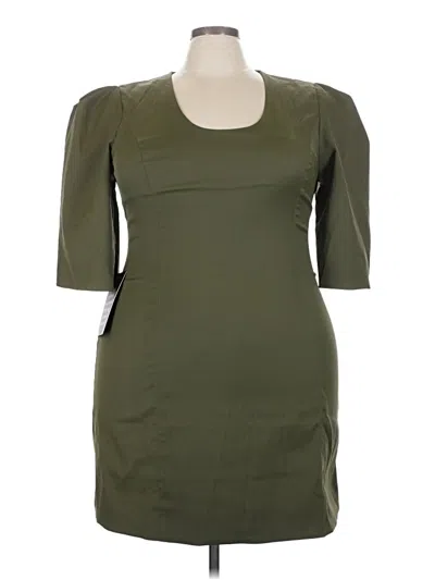 Pre-owned Tuckernuck Casual Dress In Green