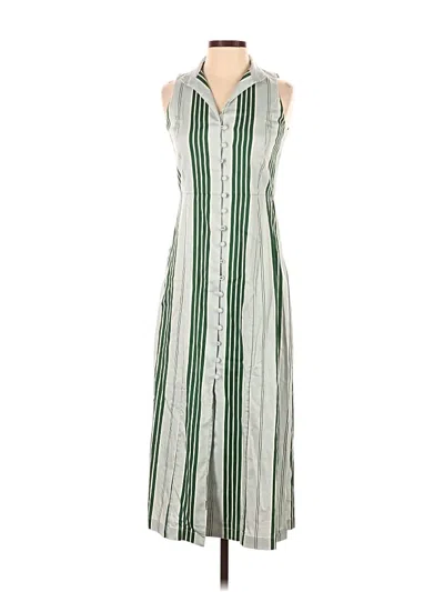 Pre-owned Tuckernuck Casual Dress In Green