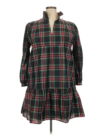 Pre-owned Tuckernuck Casual Dress In Green
