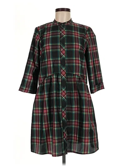 Pre-owned Tuckernuck Casual Dress In Green