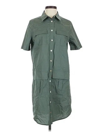 Pre-owned Tuckernuck Casual Dress In Green