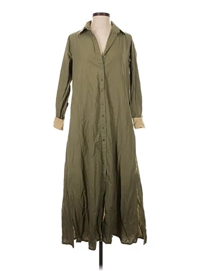 Pre-owned Tuckernuck Casual Dress In Green