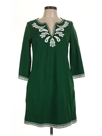 Pre-owned Tuckernuck Casual Dress In Green