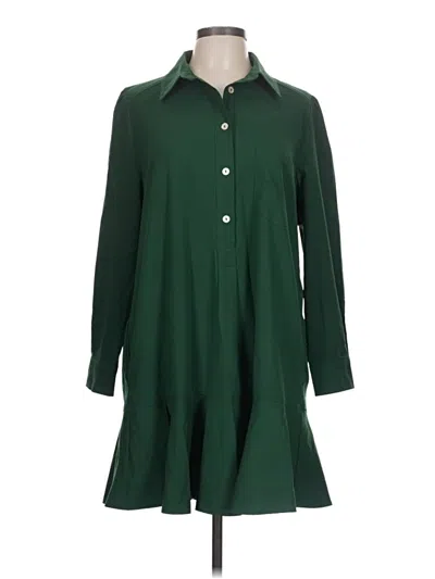 Pre-owned Tuckernuck Casual Dress In Green