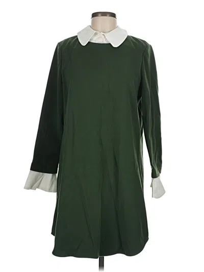 Pre-owned Tuckernuck Casual Dress In Green