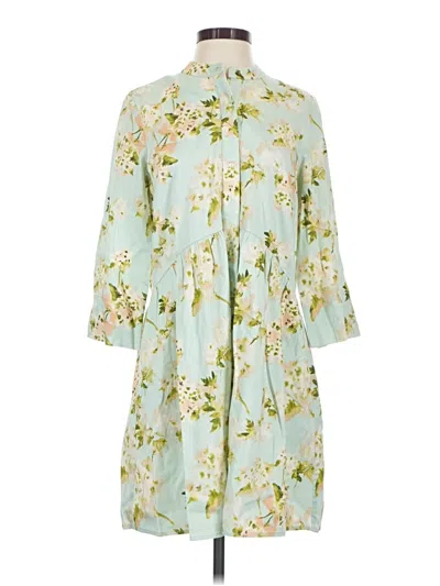 Pre-owned Tuckernuck Casual Dress In Green