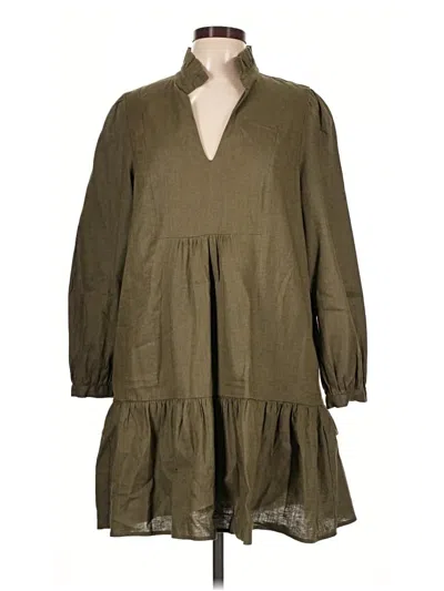 Pre-owned Tuckernuck Casual Dress In Green