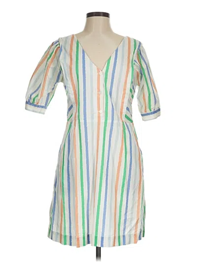 Pre-owned Tuckernuck Casual Dress In Ivory