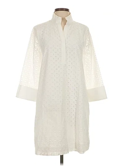 Pre-owned Tuckernuck Casual Dress In Ivory