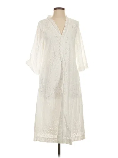 Pre-owned Tuckernuck Casual Dress In Ivory