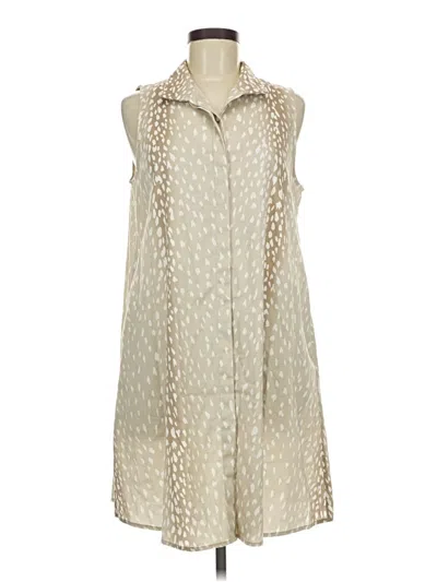 Pre-owned Tuckernuck Casual Dress In Ivory