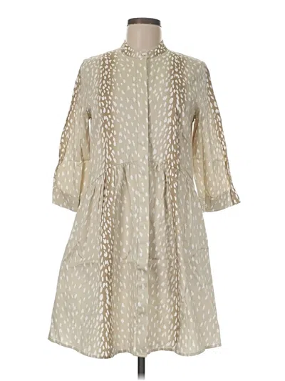 Pre-owned Tuckernuck Casual Dress In Ivory