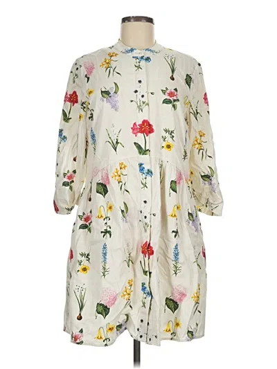 Pre-owned Tuckernuck Casual Dress In Ivory