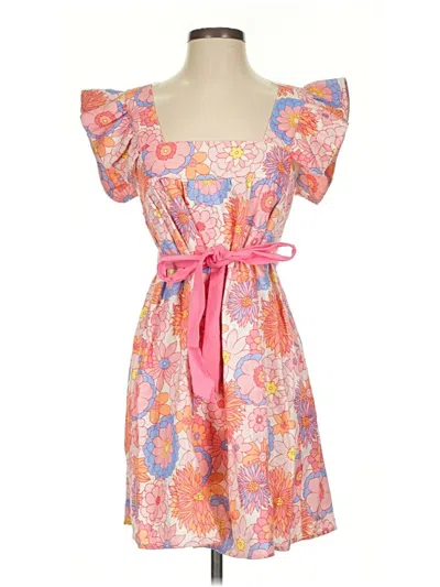 Pre-owned Tuckernuck Casual Dress In Pink