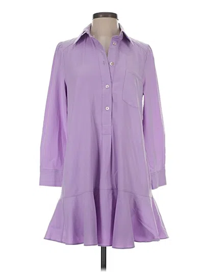 Pre-owned Tuckernuck Casual Dress In Purple