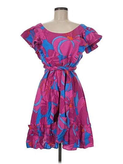 Pre-owned Tuckernuck Casual Dress In Purple