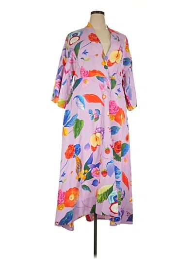Pre-owned Tuckernuck Casual Dress In Purple