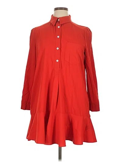 Pre-owned Tuckernuck Casual Dress In Red