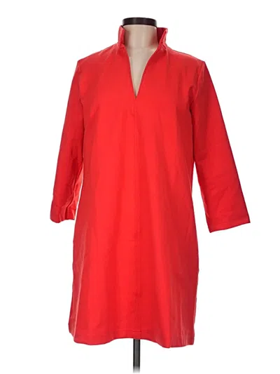 Pre-owned Tuckernuck Casual Dress In Red