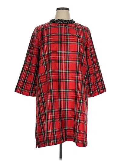 Pre-owned Tuckernuck Casual Dress In Red