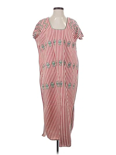 Pre-owned Tuckernuck Casual Dress In Red