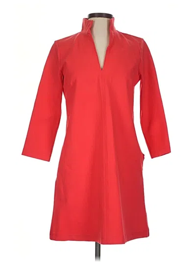 Pre-owned Tuckernuck Casual Dress In Red