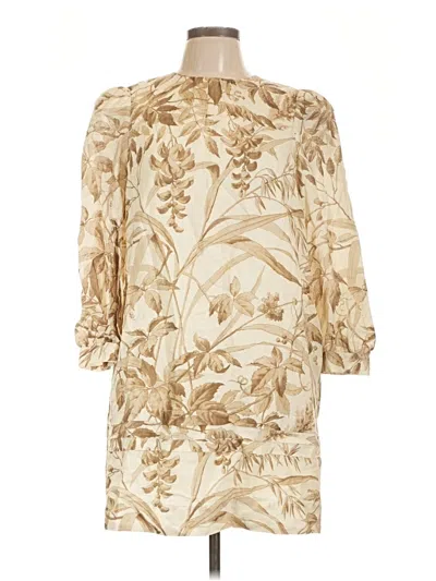 Pre-owned Tuckernuck Casual Dress In Tan