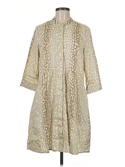 Pre-owned Tuckernuck Casual Dress In Tan