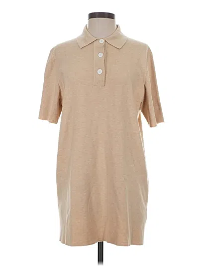 Pre-owned Tuckernuck Casual Dress In Tan