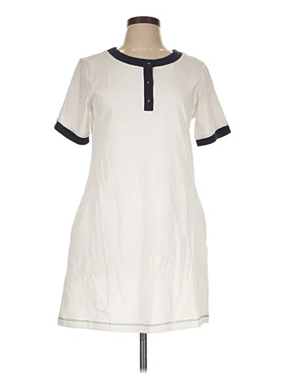 Pre-owned Tuckernuck Casual Dress In White