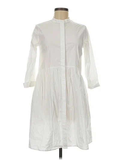 Pre-owned Tuckernuck Casual Dress In White