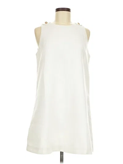 Pre-owned Tuckernuck Casual Dress In White