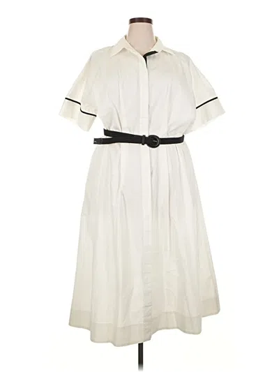 Pre-owned Tuckernuck Casual Dress In White
