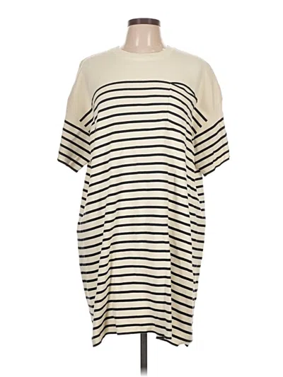 Pre-owned Tuckernuck Casual Dress In White