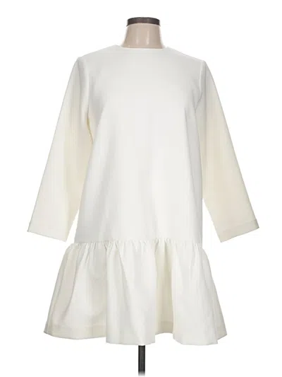Pre-owned Tuckernuck Casual Dress In White