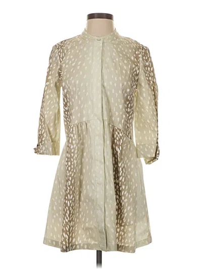 Pre-owned Tuckernuck Casual Dress In White