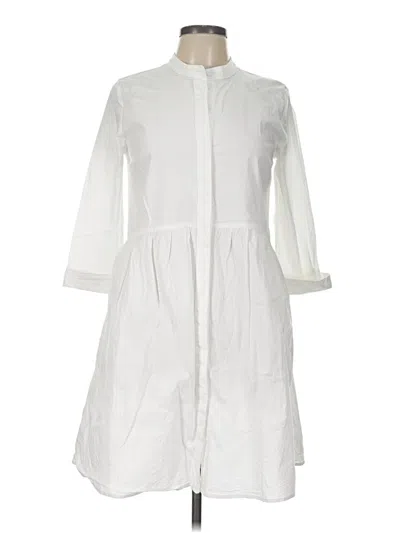 Pre-owned Tuckernuck Casual Dress In White