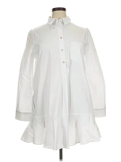 Pre-owned Tuckernuck Casual Dress In White