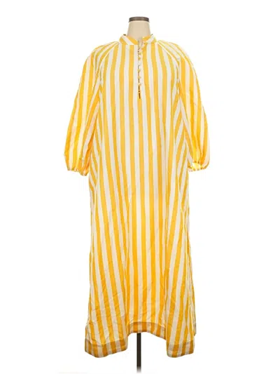 Pre-owned Tuckernuck Casual Dress In Yellow
